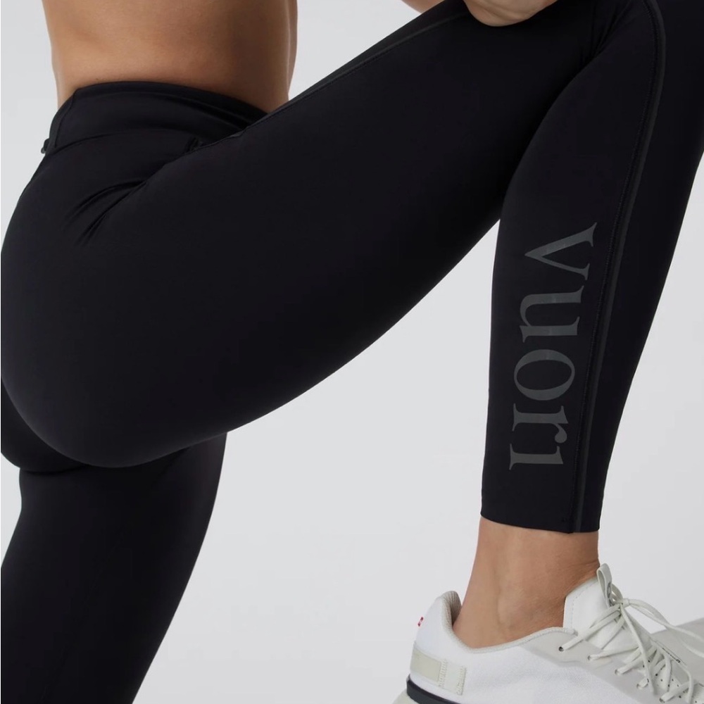 Vuori Spectra Run Women's Leggings Black with Graphic